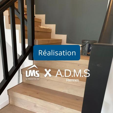 Réalisation COREtec® Stairs ADMS Rennes