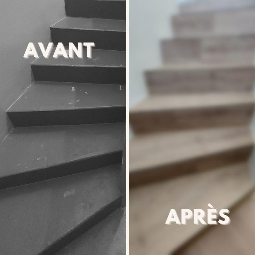 Rénover son escalier avant/apres