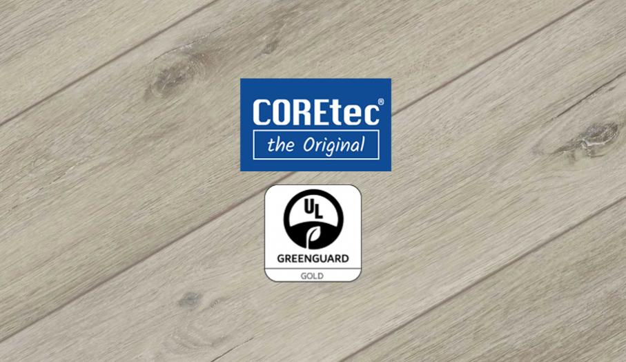 Les collections Coretec® certifiées Greenguard Gold