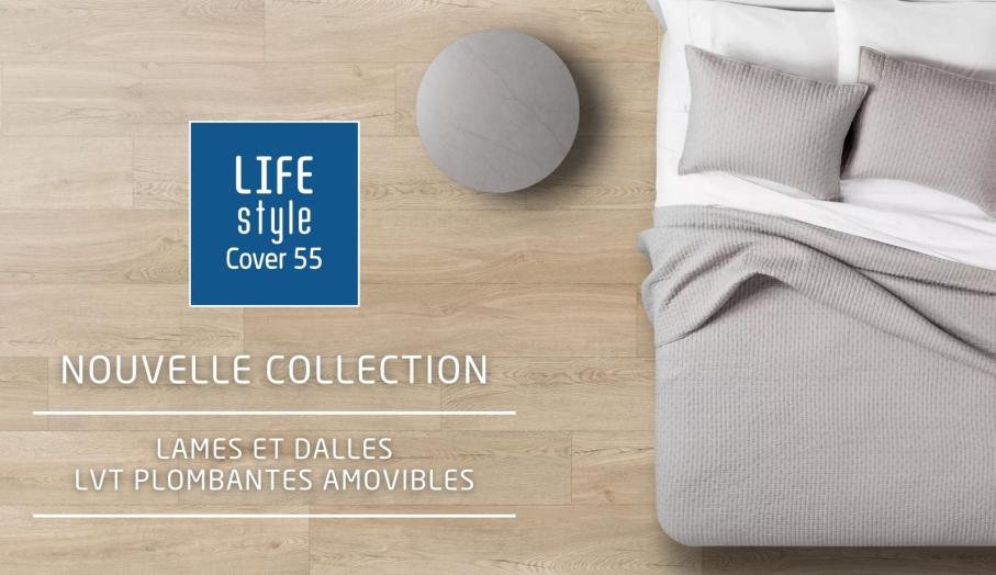 Nouvelle collection Lifestyle Cover 55 LVT plombant amovible Nouvelle collection Lifestyle Cover 55 LVT plombant amovible